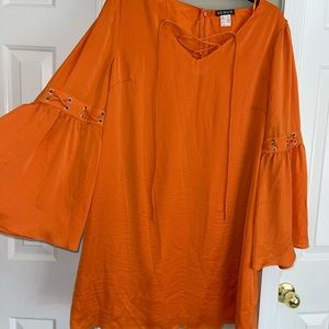VENUS SIZE L ORANGE SUMMER DRESS